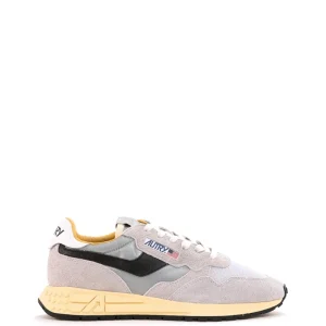 Sneakers Reelwind in nylon, mesh e suede di colore grigio