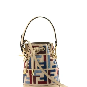 Secchiello Mon Tresor Mini in Canvas