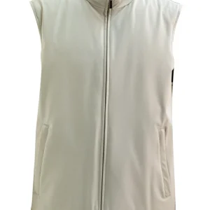 Gilet in Nylon beige