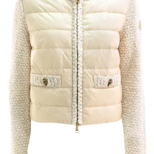 Cardigan Tricot in Nylon e Cotone