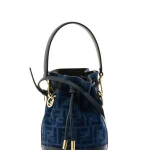 Secchiello Mon Tresor Mini in Denim