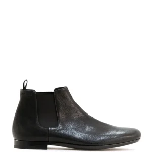 Chelsea Boots in pelle di colore nero