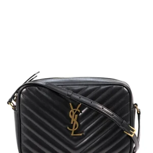 Borsa a tracolla matelassè nera