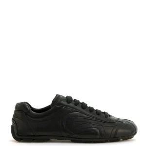 Sneakers Montecarlo Re-Edition 2005 in nappa di colore nero