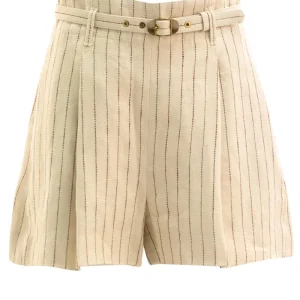 Short con Pinces Rebellion in Lino