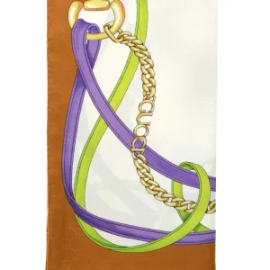 Carré in Jaquard di Seta GG