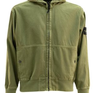 Giacca con Cappuccio in Cotone