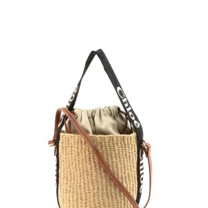 Borsa a secchiello Woody in carta equo-solidale