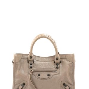 Borsa City in pelle Arena beige