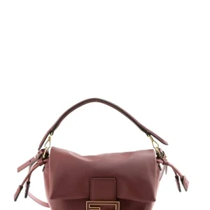Mamma Baguette Small in nappa color bordeaux