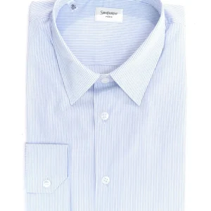 Camicia Cassandre a Righe in Popeline di Cotone